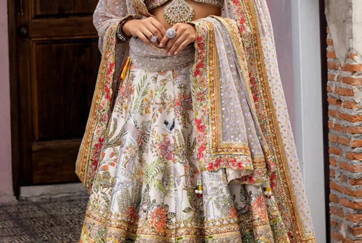 Pakistani Bridal Lehenga Choli