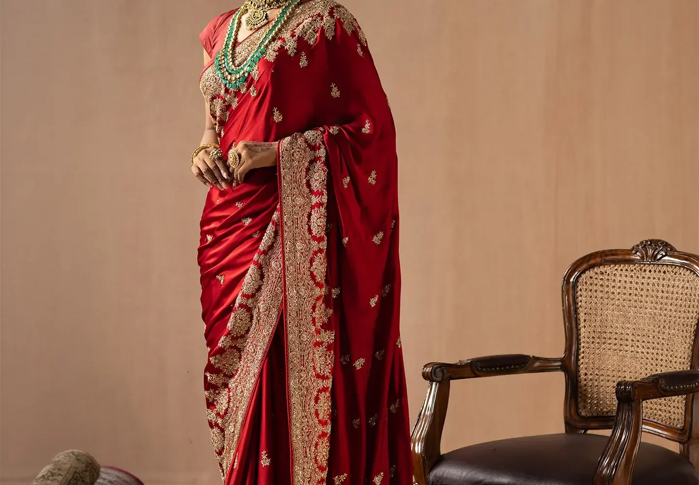 South Indian Bridal Silk Saree