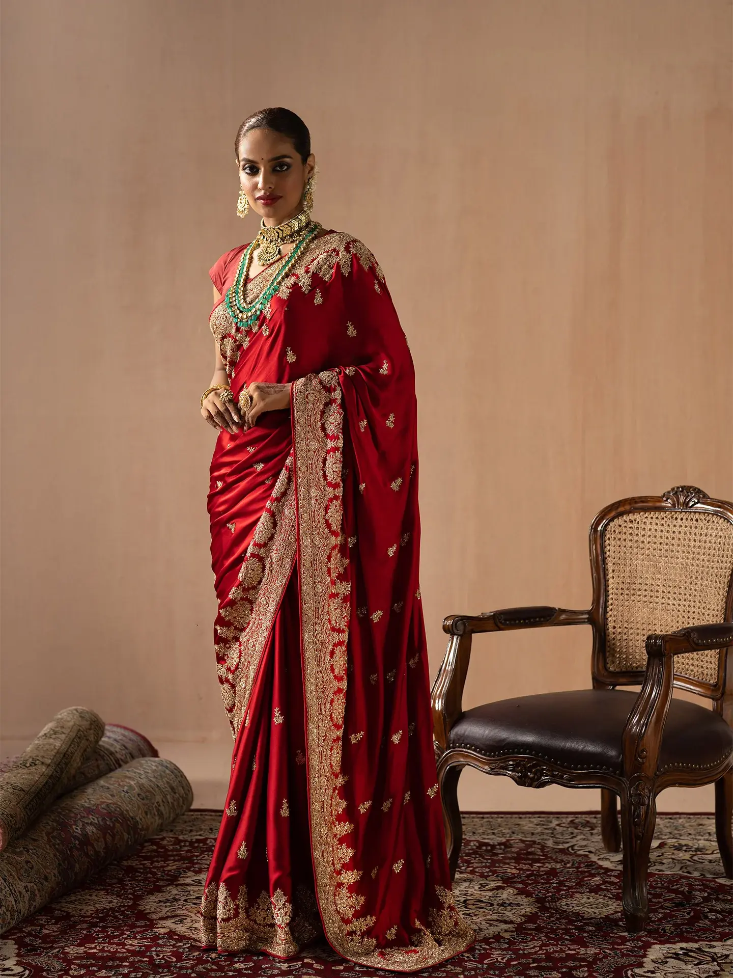 South Indian Bridal Silk Saree