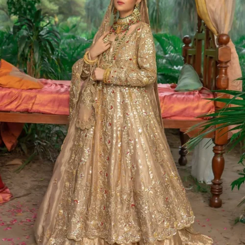 14 Elegant Hand‑Embellished Pakistani Bridal Maxis