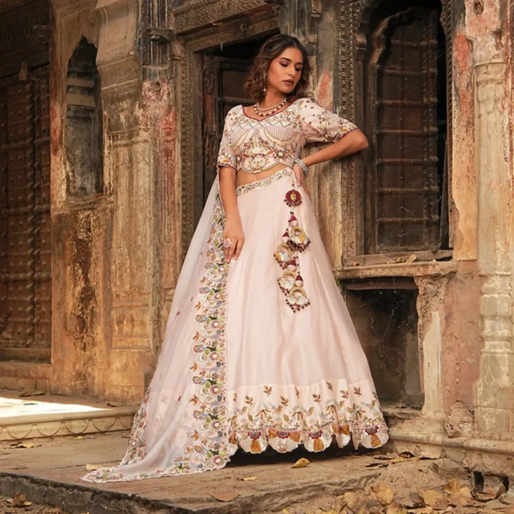 Floral Pastel Lehenga Sets